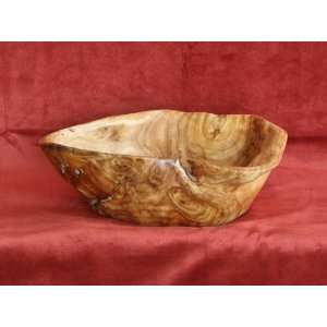 Hand Carved Root Wood Bowl   Small