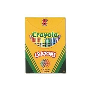 Crayola Crayons, 8 Count, Standard Size