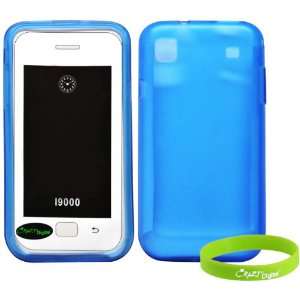  Premium Blue TPU Skin Case for Samsung Vibrant T959 