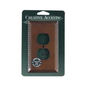Creative Accents Wood Finish Wall Plate