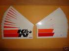 Lot of 20 new K & N logo decal stickers racing official