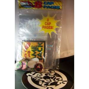  Pog Milkcap Game Set with Game Board Pogs and Protective 
