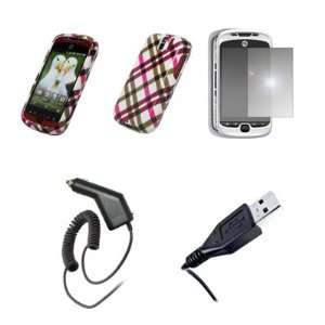   Car Charger (CLA) + USB Data Cable for HTC myTouch 3G Slide Cell