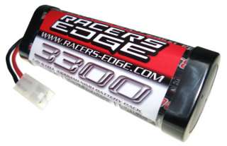Racers Edge 7.2 Volt 3300mAH 6 Cell NiMH Battery Pack with Tamiya 