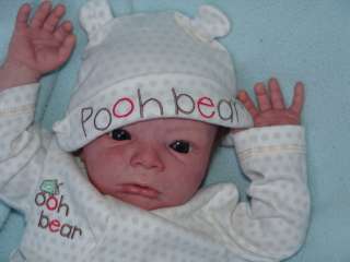 Custom made reborn newborn fake baby lifelike doll reva  