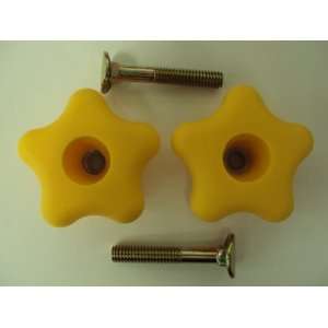   Replacement with bolt, Marigold color   set of 2 each 