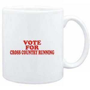 Mug White  VOTE FOR Cross Country Running  Sports  