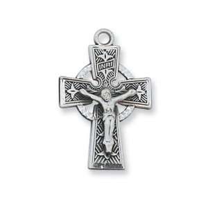  Sterling Celtic Crucifix Jewelry