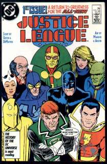 Justice League #1 Kevin Maguire Signed & #d JLA 1987  