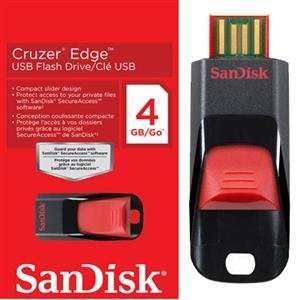 NEW 4GB Cruzer Edge USB Drive (Flash Memory & Readers 