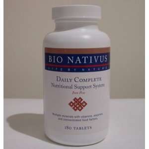  Daily Complete Nutritional Support System without Iron 