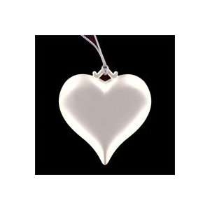Silver Heart Ornament 
