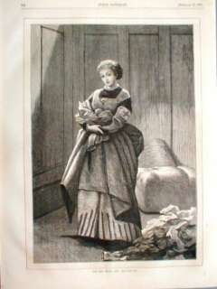 1871 Red Cross Nurse Medical Bandages Angel Of Mercy  