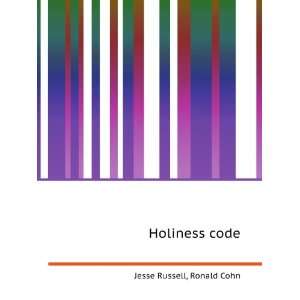  Holiness code Ronald Cohn Jesse Russell Books