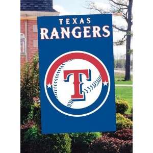  Texas Rangers House/Porch Embroidered Banner Flag 44X28 