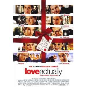  Love Actually (2003) 11 x 17 Movie Poster Style A
