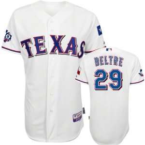 Adrian Beltre Jersey Adult Majestic Home White Authentic Cool Baseâ 