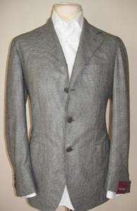 SARTORIA PARTENOPEA SUIT GRAY 38 R7 (48 R EU) NWT   