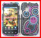 BLING CUBICS COVER CASE for SAMSUNG FASCINATE GALAXY S  