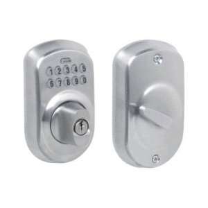  Schlage BE365 PLY Plymouth Electronic Keypad Deadbolt 