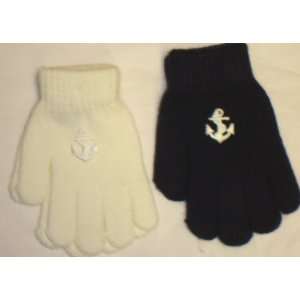 Set of Two Magic Stress Gloves Trimmed with Satin Angkor for Toddlers 