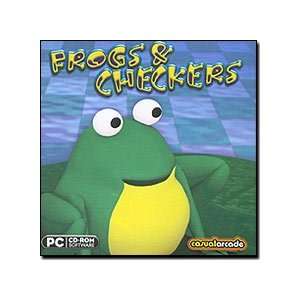   Arcade Frogs & Checkers Four Levels Three Board Styles Great Graphics
