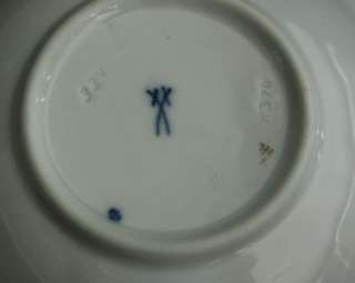 MEISSEN DEMITASSE Tea SET Pot Sugar Creamer Cup Saucer  