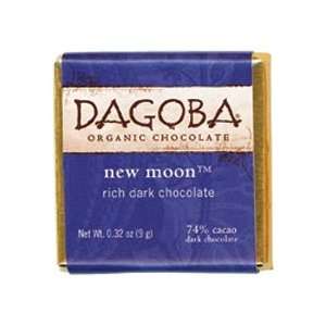 Dagoba Organic Chocolate New Moon, 74% Cacao, Bittersweet 9 GR  