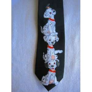  Disney 101 Dalmations Polyester Necktie 