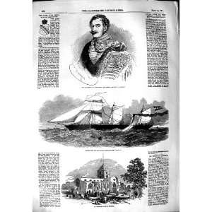  1851 DUKE SAXECOBURG GOTHA SHIP APOLLO CHURCH ARUNDEL 