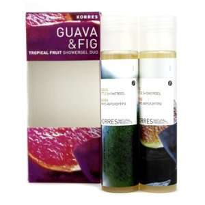 Korres Guava & Fig Tropical Fruit Shower Gel Duo (Exp. Date 11/2012 