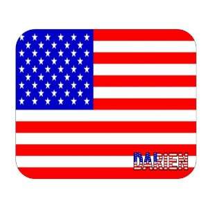  US Flag   Darien, Illinois (IL) Mouse Pad Everything 