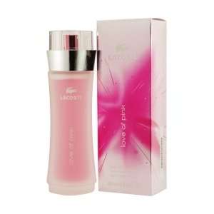  LOVE OF PINK by Lacoste EDT SPRAY 1.7 OZ   179771 Health 