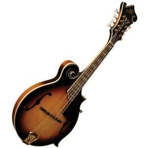   SOLID WIDE NECK VINTAGE SUNBURST MANDOLIN w/ CASE Musical Instruments