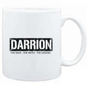  Mug White  Darrion  THE MAN   THE MYTH   THE LEGEND 