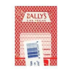  Ballys Casino Red Playing Cards
