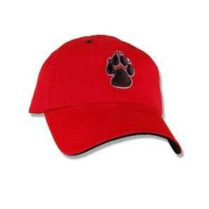  New Mexico State Lobos Adjustable Enzyme Washed Hat   Red 