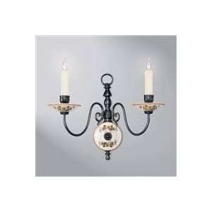 Holtkotter 5302HBOB Dutch Masters 2 Light Wall Sconce in 