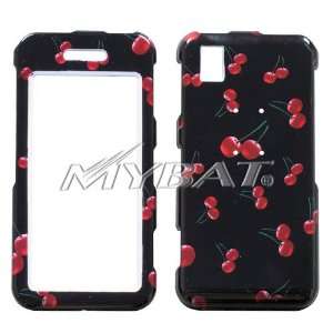  SAMSUNG FINESSE R810 BLACK AND RED CHERRIES DESIGN HARD 