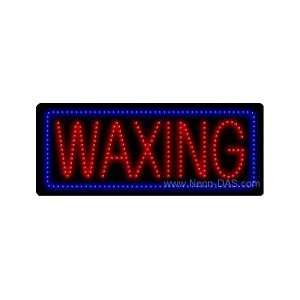  Waxing LED Sign 11 x 27