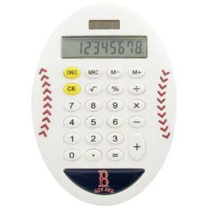   Boston Red Sox White Baseball Pro Grip Calculator