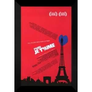  Paris Je Taime 27x40 FRAMED Movie Poster   Style A