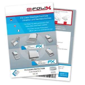 atFoliX FX Clear Invisible screen protector for Praktica DC 60 / DC60 