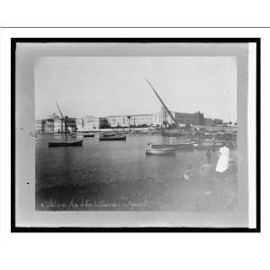  Historic Print (M) Water front at Alexandria, [Egypt 