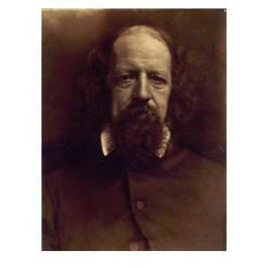  Alfred Tennyson, Poet Laureate of England, in an 1867 