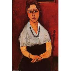  FRAMED oil paintings   Amedeo Modigliani   24 x 36 inches 