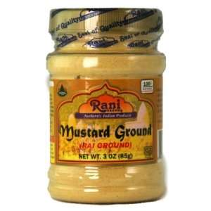 Rani Mustard Ground 3Oz  Grocery & Gourmet Food
