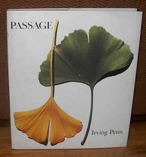 SIGNED Irving Penn Passage Retrospective 1938 1990 Richard Benson HC 