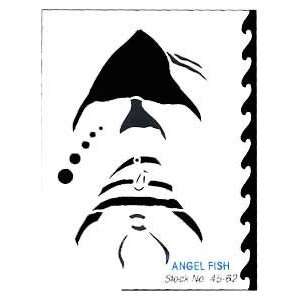   Fish 8 1/2 x 11 Stencils BADGER DECORATI Arts, Crafts & Sewing