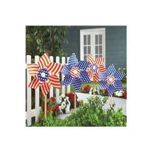  Patriotic Lawn Pinwheels Patio, Lawn & Garden